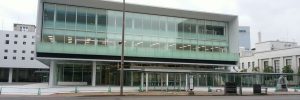 青森市の大坂組が青森市新市庁舎建設工事を完了したときの写真